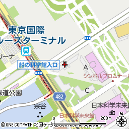 東京国際交流館Ｂ棟周辺の地図