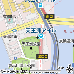 りんかい線　天王洲アイル駅周辺の地図