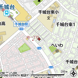 千城台グリーンハイツ２－４周辺の地図