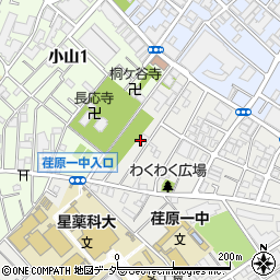 東京都品川区荏原1丁目1-12周辺の地図