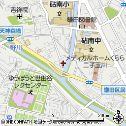 秋田設備周辺の地図