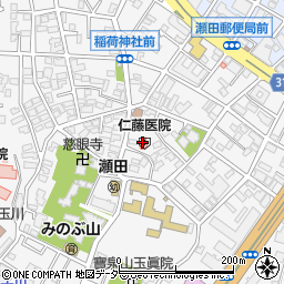 仁藤医院周辺の地図