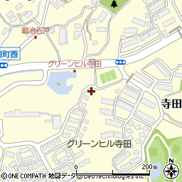 東京都八王子市寺田町432-159周辺の地図
