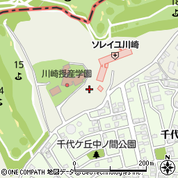神奈川県川崎市麻生区細山周辺の地図