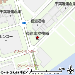 東京車検整備周辺の地図