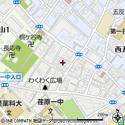 東京都品川区荏原1丁目周辺の地図