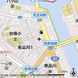 ＬＥＧＡＬＡＮＤ東品川周辺の地図