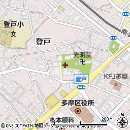 丸山教本庁周辺の地図