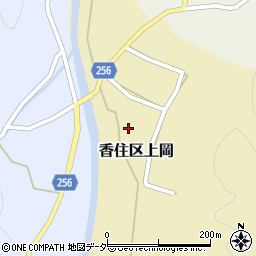 兵庫県美方郡香美町香住区上岡128周辺の地図