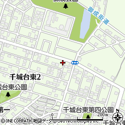 プラザ千城台周辺の地図