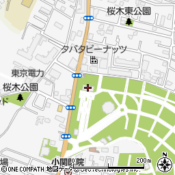 桜木霊堂周辺の地図