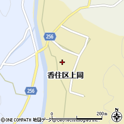 兵庫県美方郡香美町香住区上岡129周辺の地図