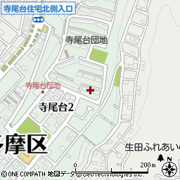 寺尾台住宅３号棟周辺の地図