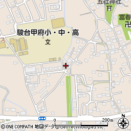 山梨県甲府市上今井町1353周辺の地図