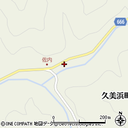 京都府京丹後市久美浜町三原348周辺の地図