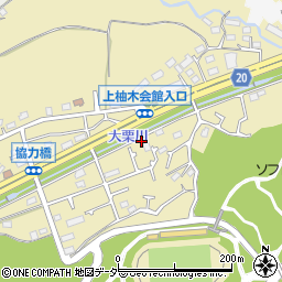 東京都八王子市上柚木1087周辺の地図