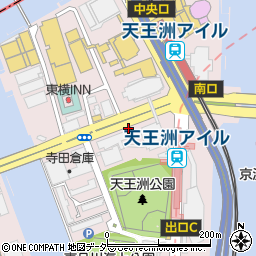 東京都品川区東品川2丁目周辺の地図
