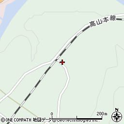 岐阜県加茂郡白川町河東214周辺の地図
