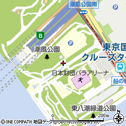 東京都品川区東八潮周辺の地図