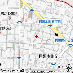 東京都目黒区目黒本町5丁目31周辺の地図