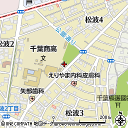 松波公民館周辺の地図