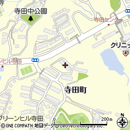 東京都八王子市寺田町432-105周辺の地図