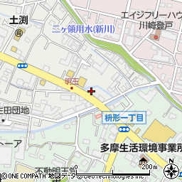 ジョリーパスタ川崎生田店周辺の地図