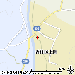 兵庫県美方郡香美町香住区上岡113周辺の地図