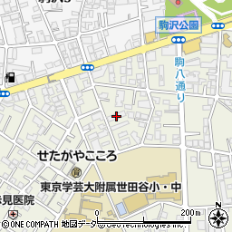 駒沢グリーンハウスＡ棟周辺の地図