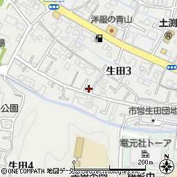 カサート生田周辺の地図