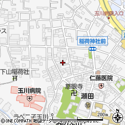 東京都世田谷区瀬田4丁目35周辺の地図