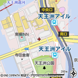 天王洲アイル第二公園周辺の地図