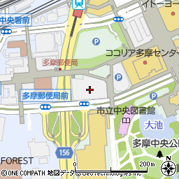 東京都多摩市落合1丁目47周辺の地図