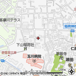 玉川瀬田タウンホーム周辺の地図