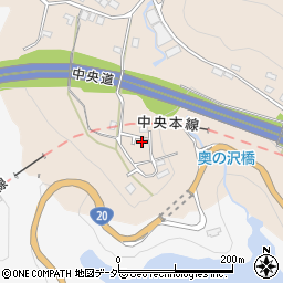 神奈川県相模原市緑区与瀬2013周辺の地図