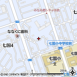 東京都八王子市七国5丁目周辺の地図