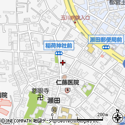 東京都世田谷区瀬田4丁目31-5周辺の地図