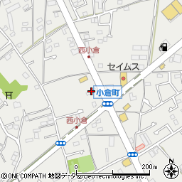 千葉小倉南ＳＳ周辺の地図