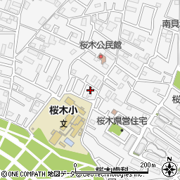 ＩＮハイム桜木周辺の地図