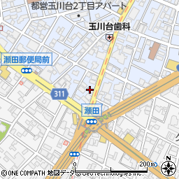 ファミリーマート玉川台２丁目店周辺の地図