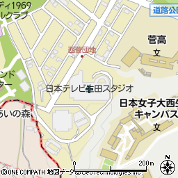 日本テレビ生田スタジオ周辺の地図