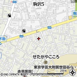 三井ホーム株式会社　東京南支店駒沢公園第３モデルハウス周辺の地図