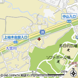 東京都八王子市上柚木1147周辺の地図