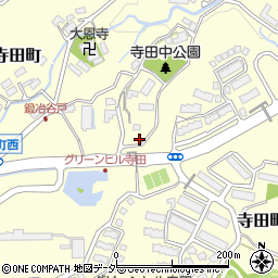 東京都八王子市寺田町1025-6周辺の地図