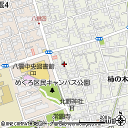 東京都目黒区柿の木坂1丁目34周辺の地図