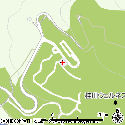 桂川ウェルネスパーク里山交流館周辺の地図