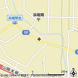 兵庫県美方郡新温泉町浜坂1038周辺の地図