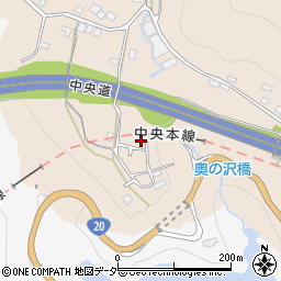 神奈川県相模原市緑区与瀬2017周辺の地図
