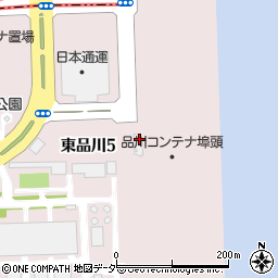 第一港運株式会社　品川営業所周辺の地図