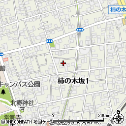 東京都目黒区柿の木坂1丁目周辺の地図